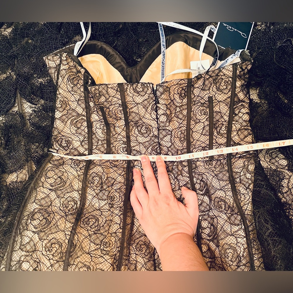 Oscar de la Renta Gown Brand New, Worn ONCE 100% Authentic! Size 12/42EU/8(M)US - Picture 8 of 16